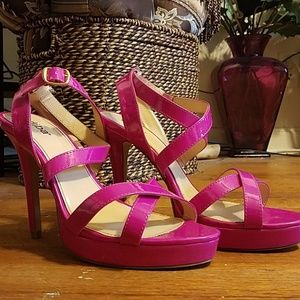 Fabulous Pink High Heel Sandals!